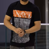 تیشرت  چاپ  زوک  استین کش .نخ پنبه اعلا  . 