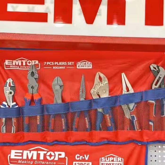 ست کامل انبردست و انبر قفلی 7 پارچه ایمتاپ مدل EOS23055