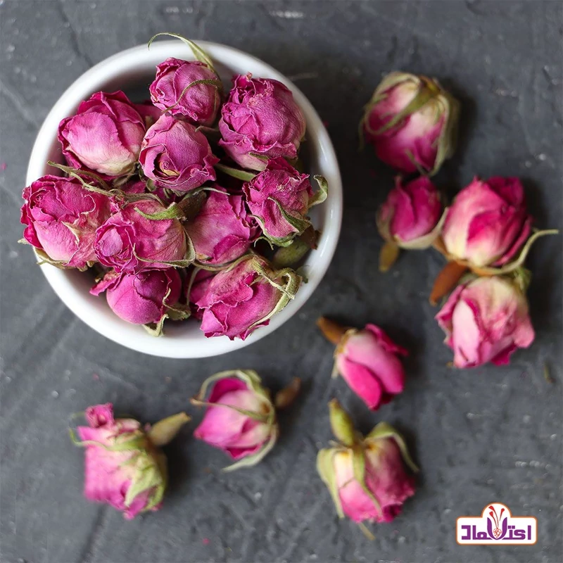 غنچه گل محمدی لوکس امسالی 50 گرمی اعتماد (غنچه گلمحمدی) | amazonchi