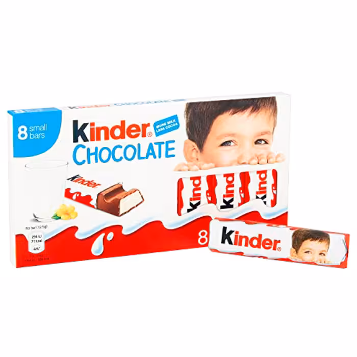 شکلات کیندر کودک 8 عددی ( 100 گرم) kinder