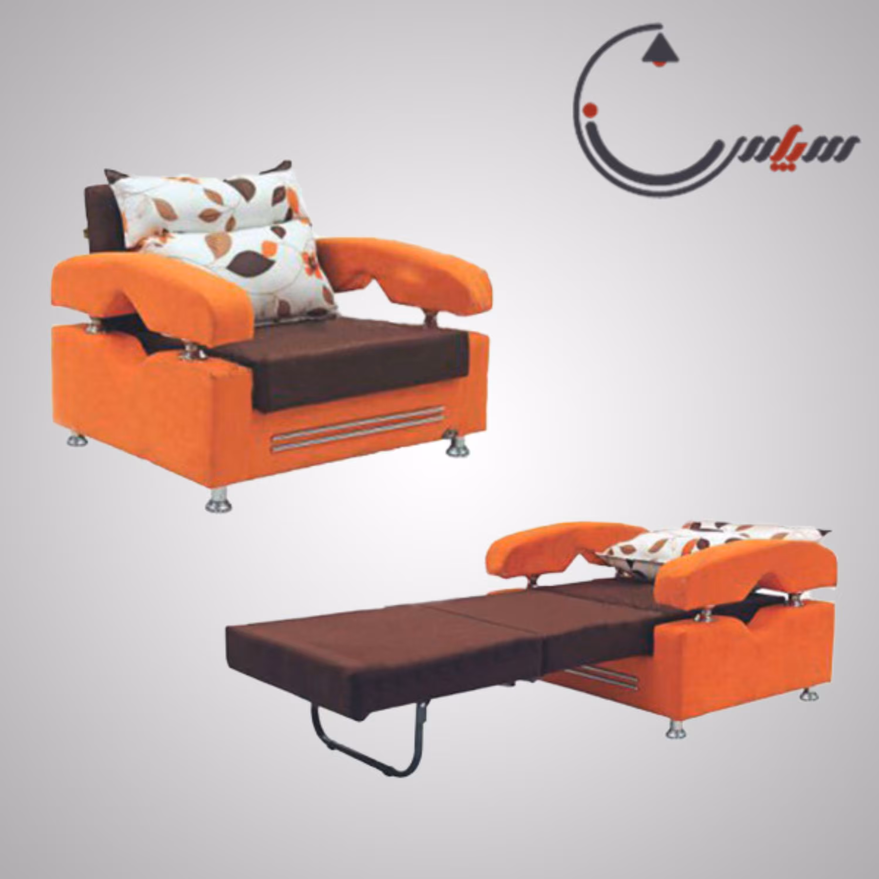 مبل تختخواب شو مدل دو نفره دیوا140