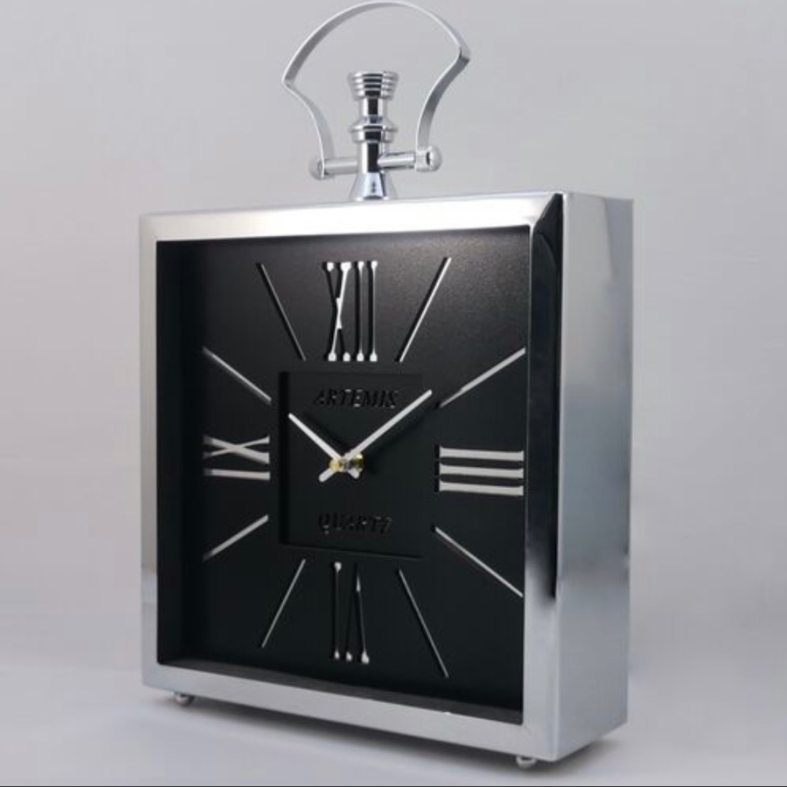 ساعت رومیزی موتور ارام گرد برند ارتمیس کد 2030