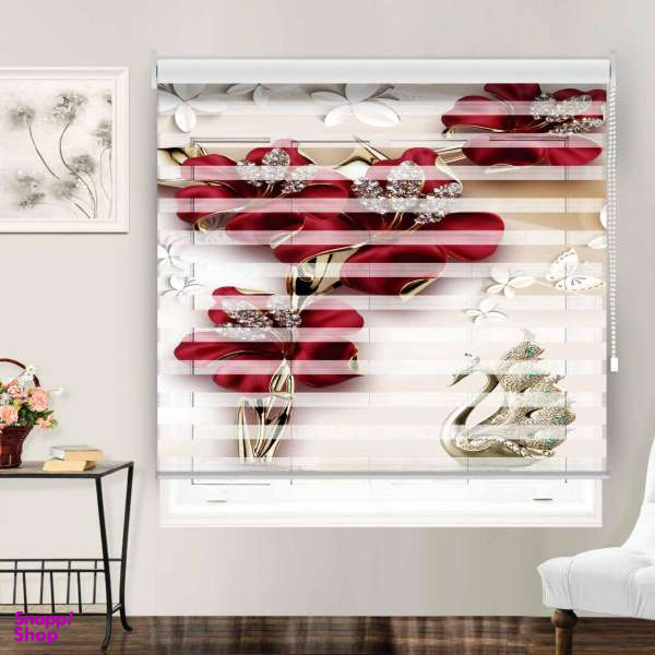 پرده زبرا مدل TD-7 سایز 150*125 سانتی متر