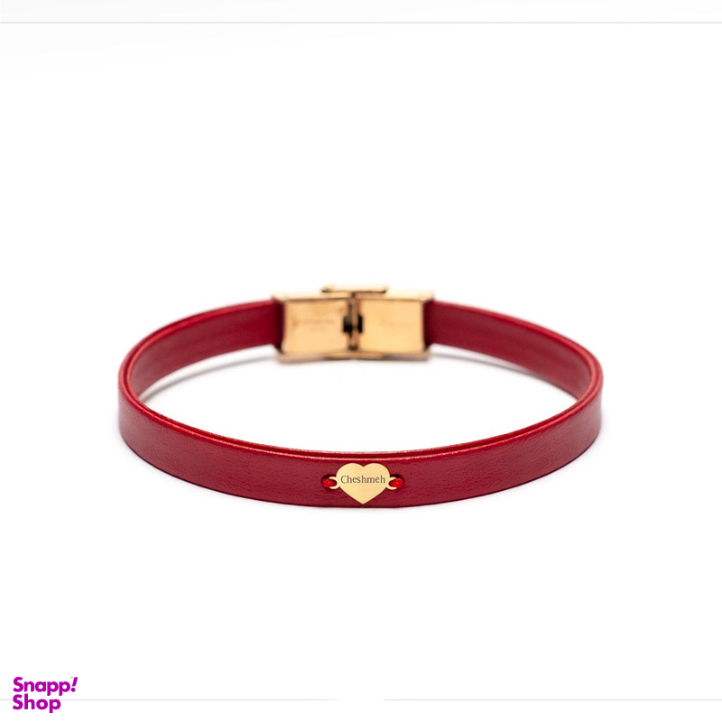 دستبند طلا 18 عیار زنانه لیردا مدل اسم چشمه