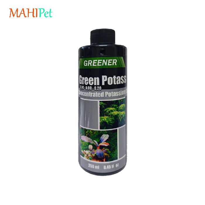 کود آهن مایع گرینر Green Potass حجم 250 میلی لیتر
