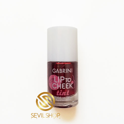 تینت لب گابرینی رنگ رز صورتی Gabrini tint rose pink