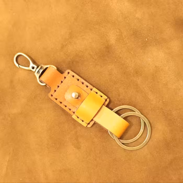 دست کلید تمام چرم با یراق های کیفیت عالی 