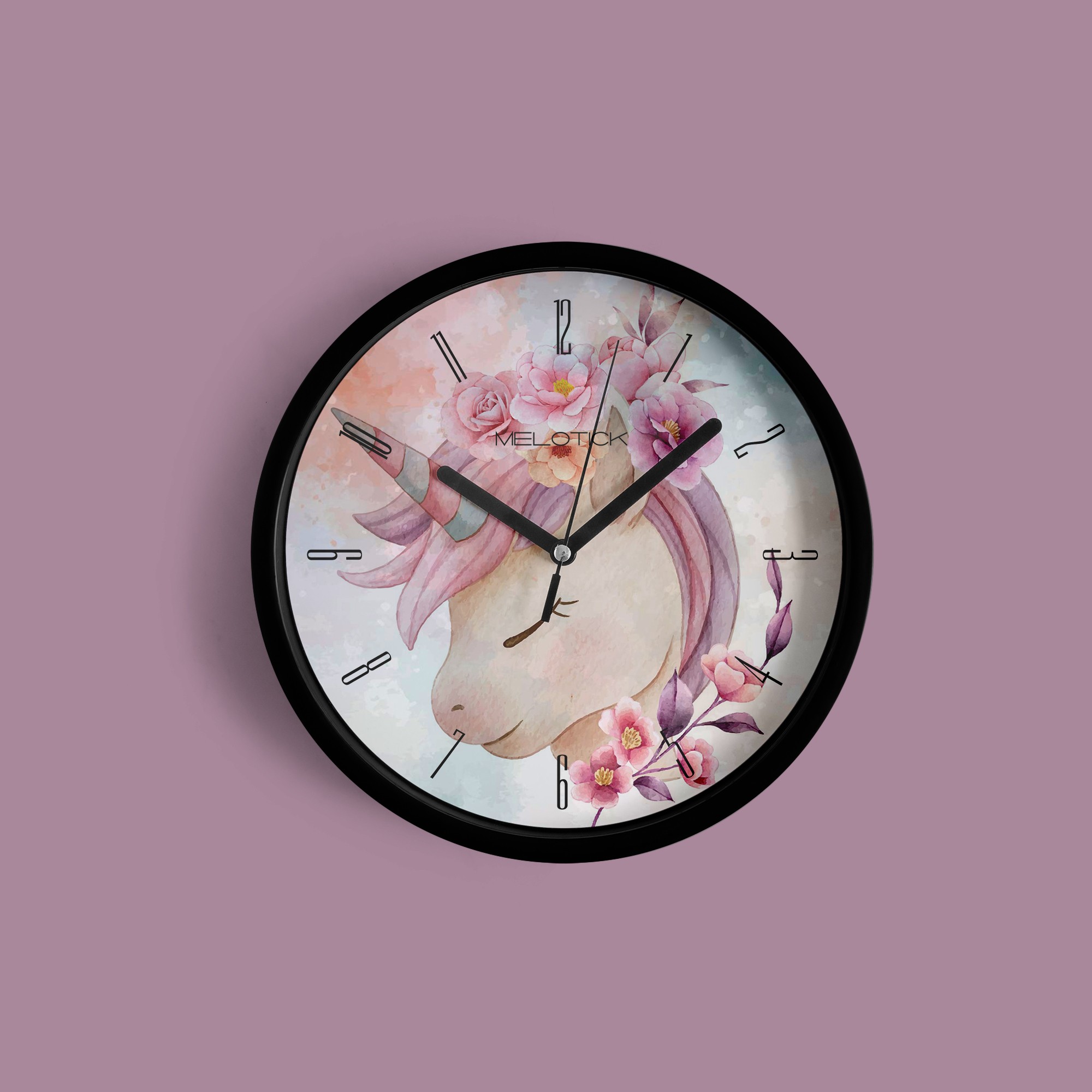 ساعت دیواری کودک ملوتیک کدM009