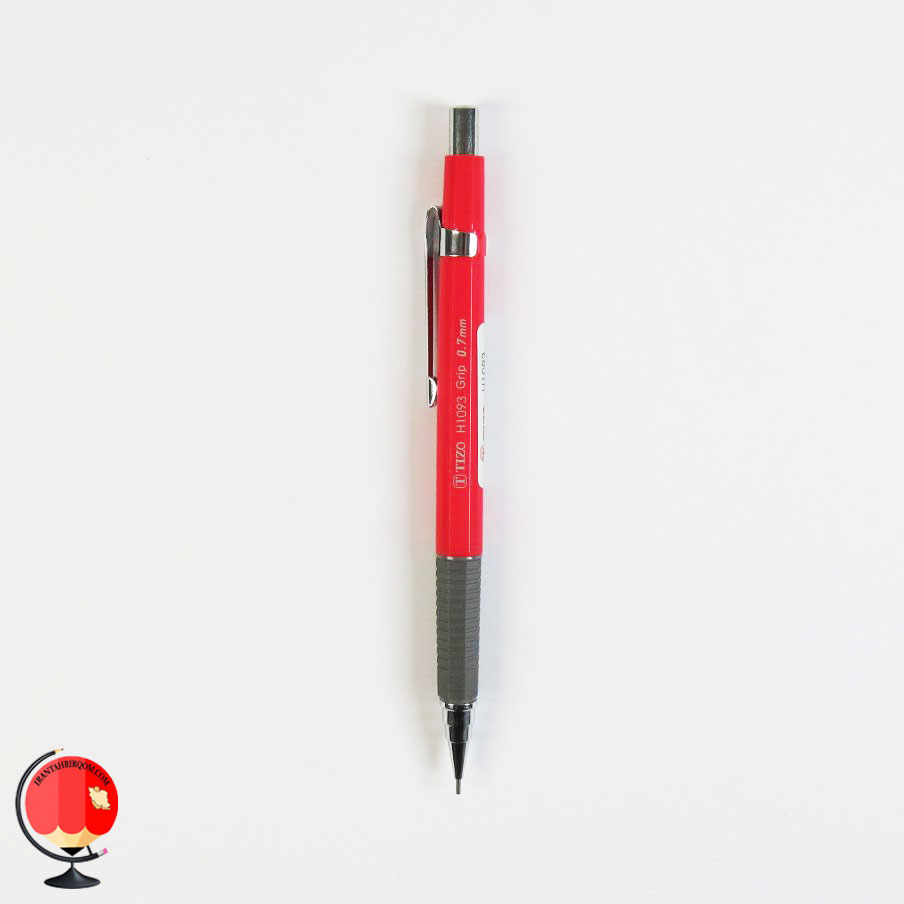 اتود 0.7 میلیمتری مدل grip قرمز رنگ تیزو