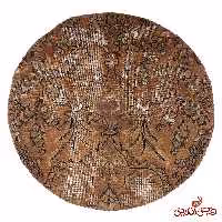 فرش گرد دستباف کلاژ کد 5069