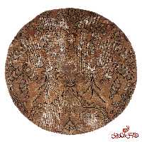 فرش گرد دستباف کلاژ کد 5069