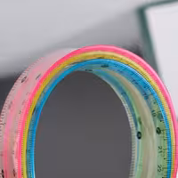 خط کش ژله ای تاشو