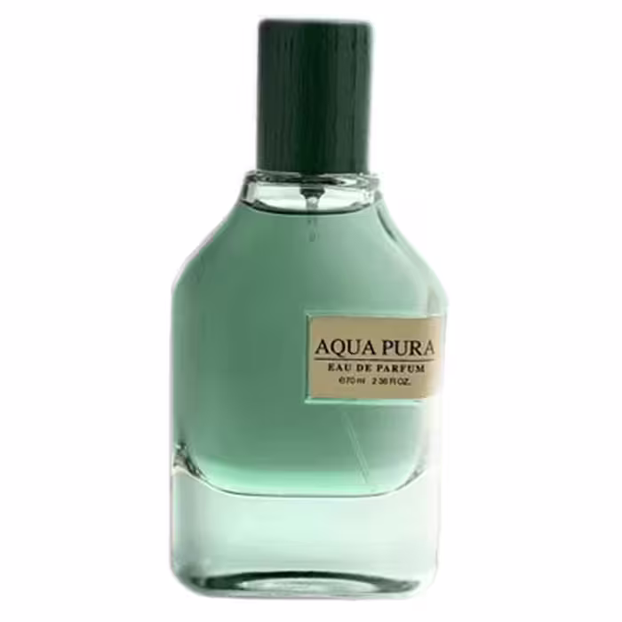ادو پرفیوم مردانه و زنانه Fragrance World Aqua Pura حجم 70 میلی لیتر