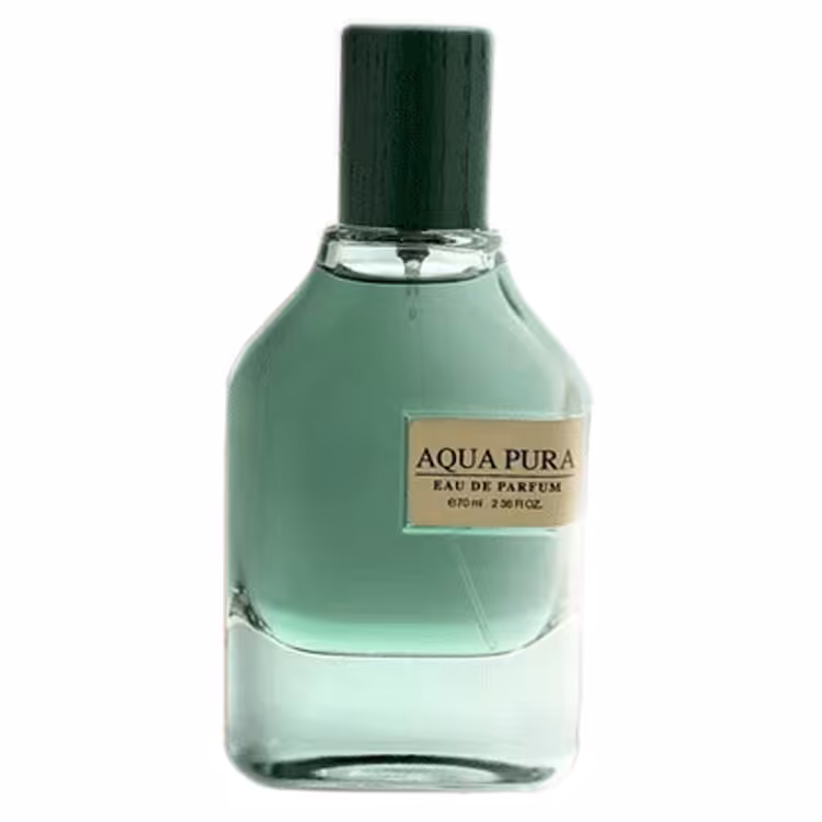 ادو پرفیوم مردانه و زنانه Fragrance World Aqua Pura حجم 70 میلی لیتر