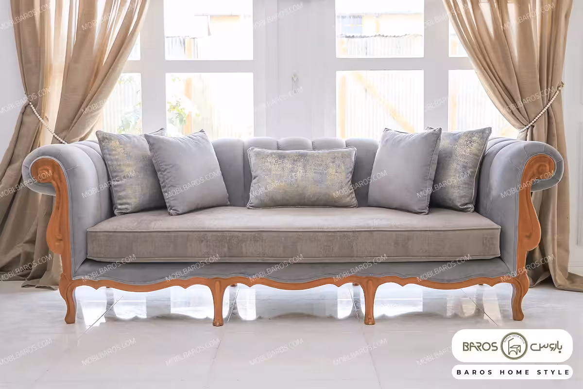 کاناپه چستر و راحتی مدرن جدید مدل نیکا