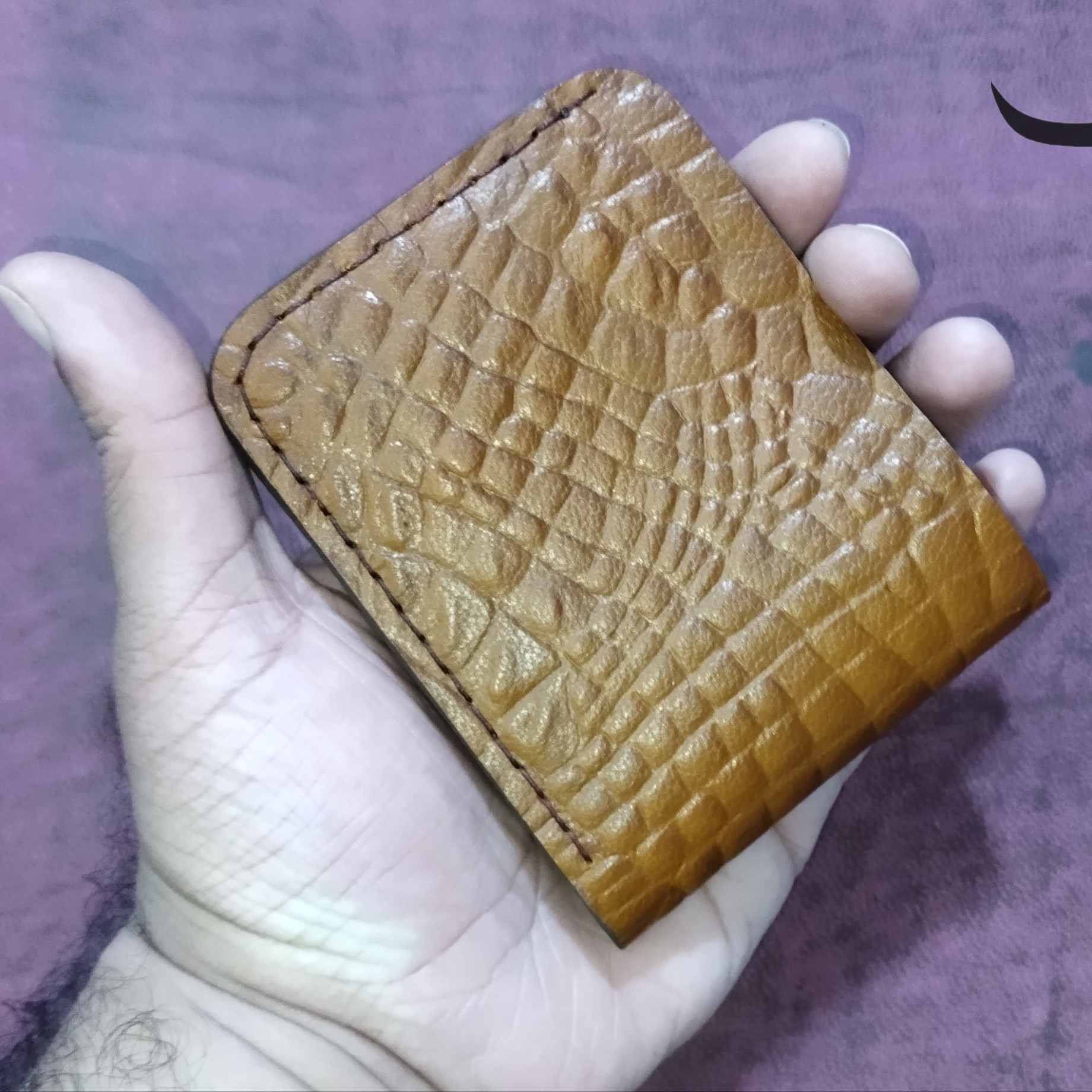 کیف پول جیبی مردانه چرمی
