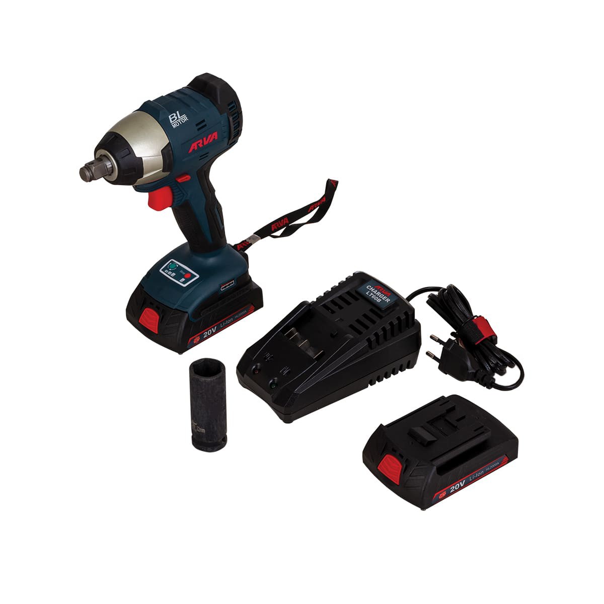 بکس شارژی 20ولت موتوربراشلس اروا 