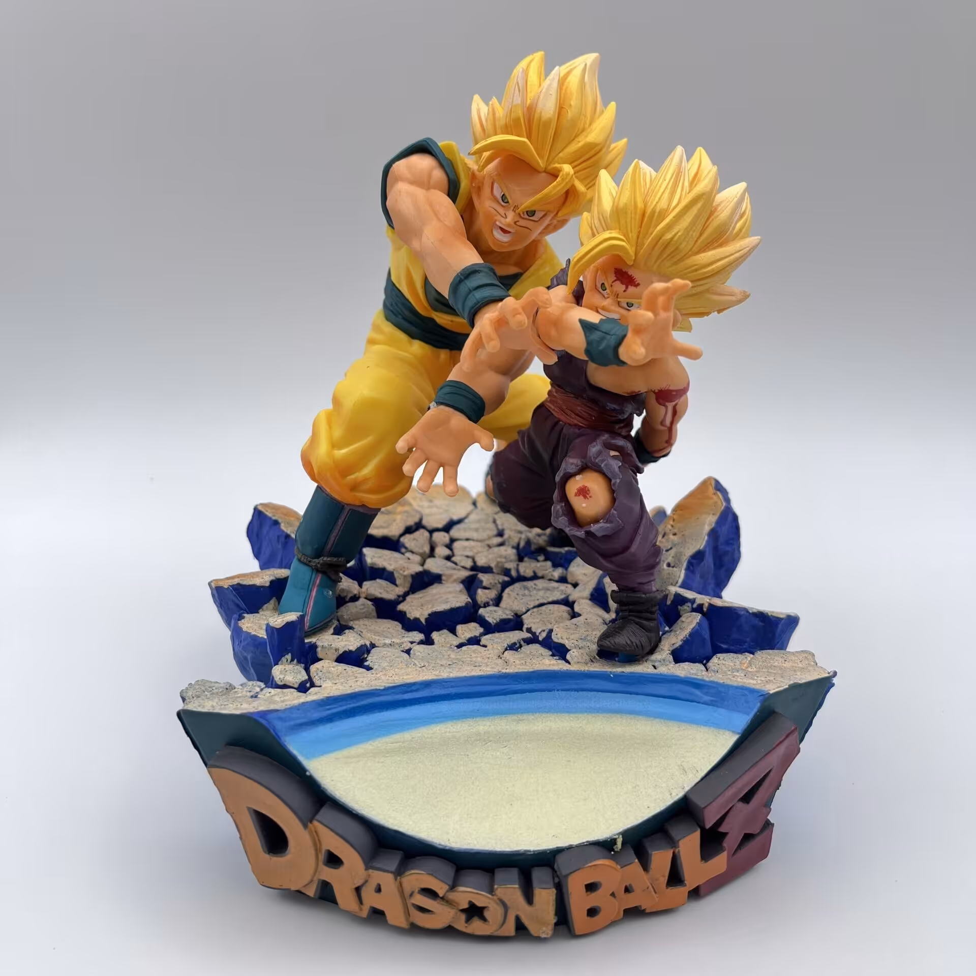 فیگور دراگون بال دو عددی با پایه بزرگ  DRAGONBALL