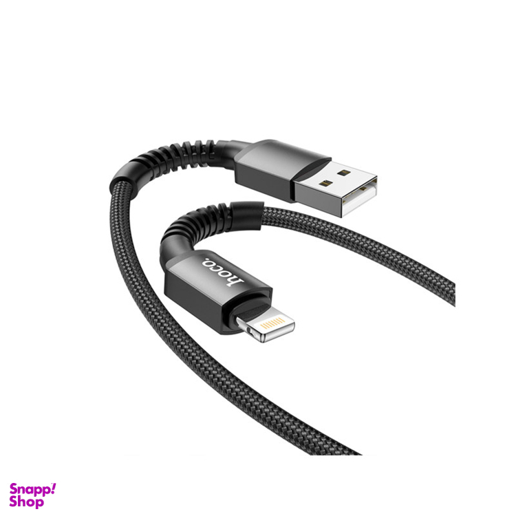 کابل تبدیل USB به Lightning هوکو (Hoco) مدل X71 Anti Bending طول 1 متر