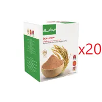 سبوس برنج دکتر بیز از لایه دوم برنج قهوه ای پک 20 عددی