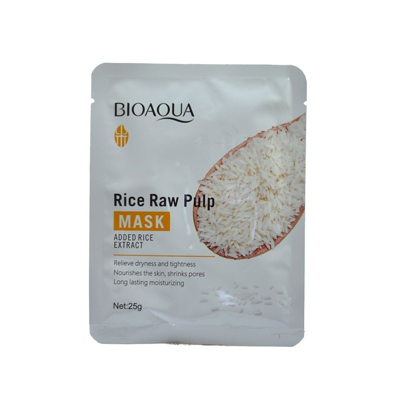 ماسک صورت ورقه ای بیوآکوا BioAoua مدل Rice

