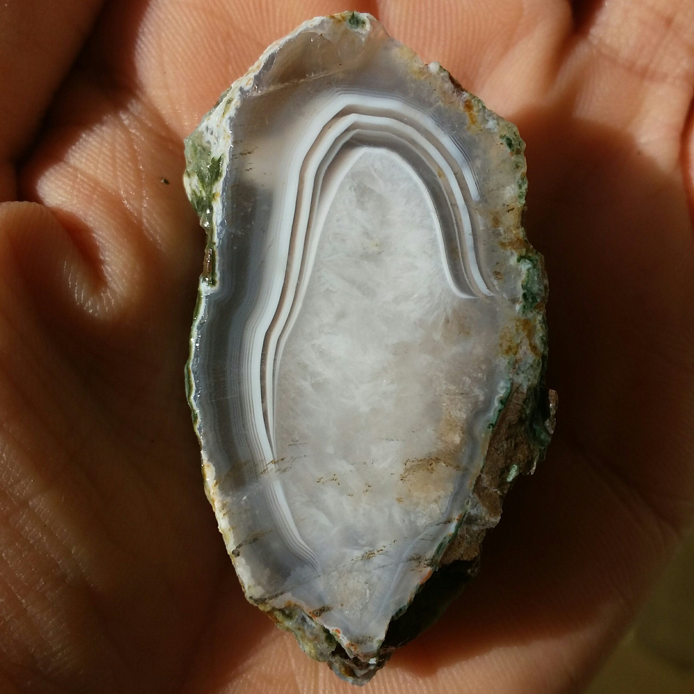 اسلایس سنگ عقیق سلیمانی 3بعدی  بسیار دیدنی خااااص 100 درصد طبیعی