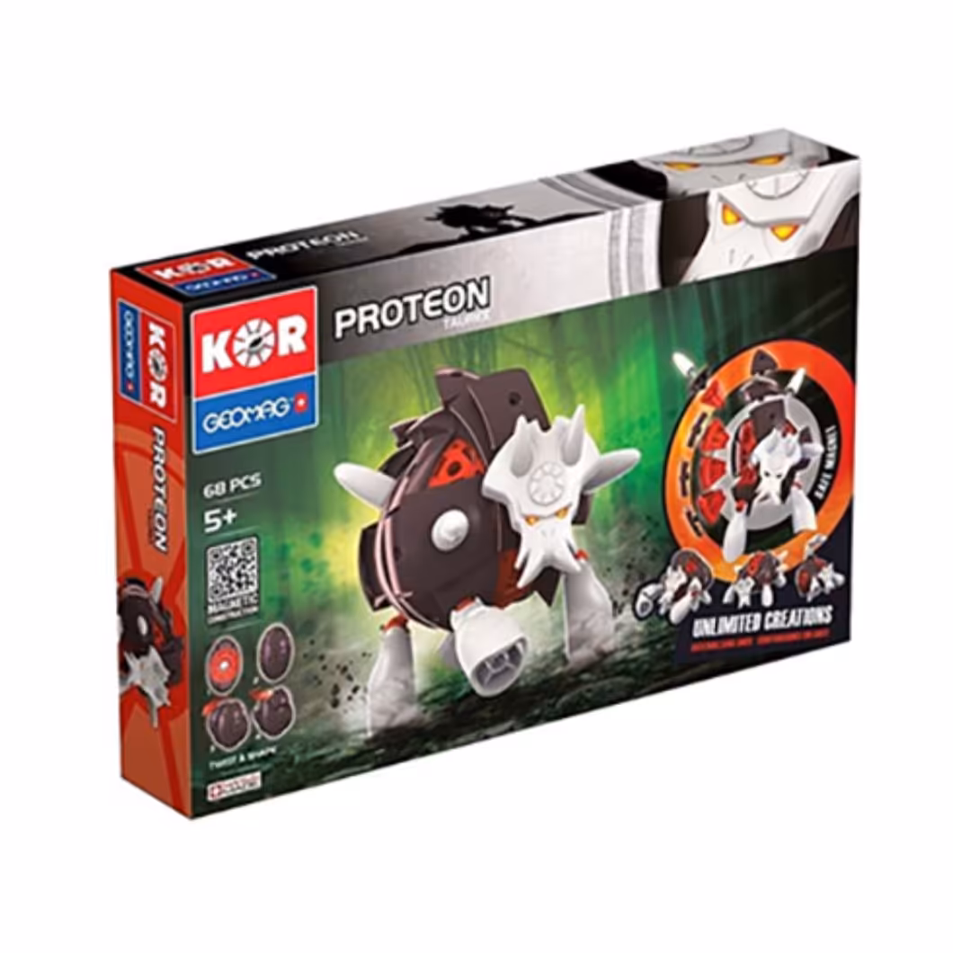 اسباب بازی مغناطیسی پروتن تارکس 68 قطعه جیومگ


