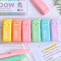 هایلایت خرسی ماژیک علامت زن خرسی 6 عددی boow