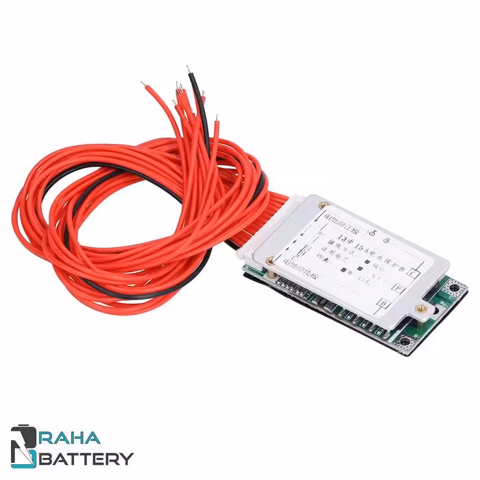 برد محافظ BMS PCM باتری لیتیوم (Li-ion) 13 سل 15A آمپر 3.7V