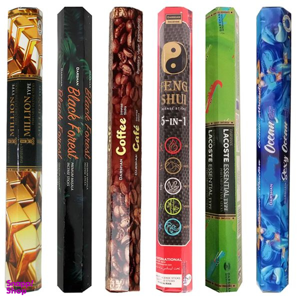 عود دارشان مدل ترکیبی کد Mix626 مجموعه 6 عددی