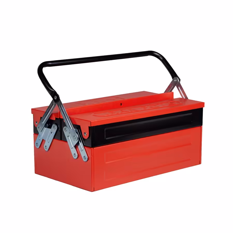 جعبه ابزار فلزی 36 سانت 2 طبقه ایران پتک مدل TG1111