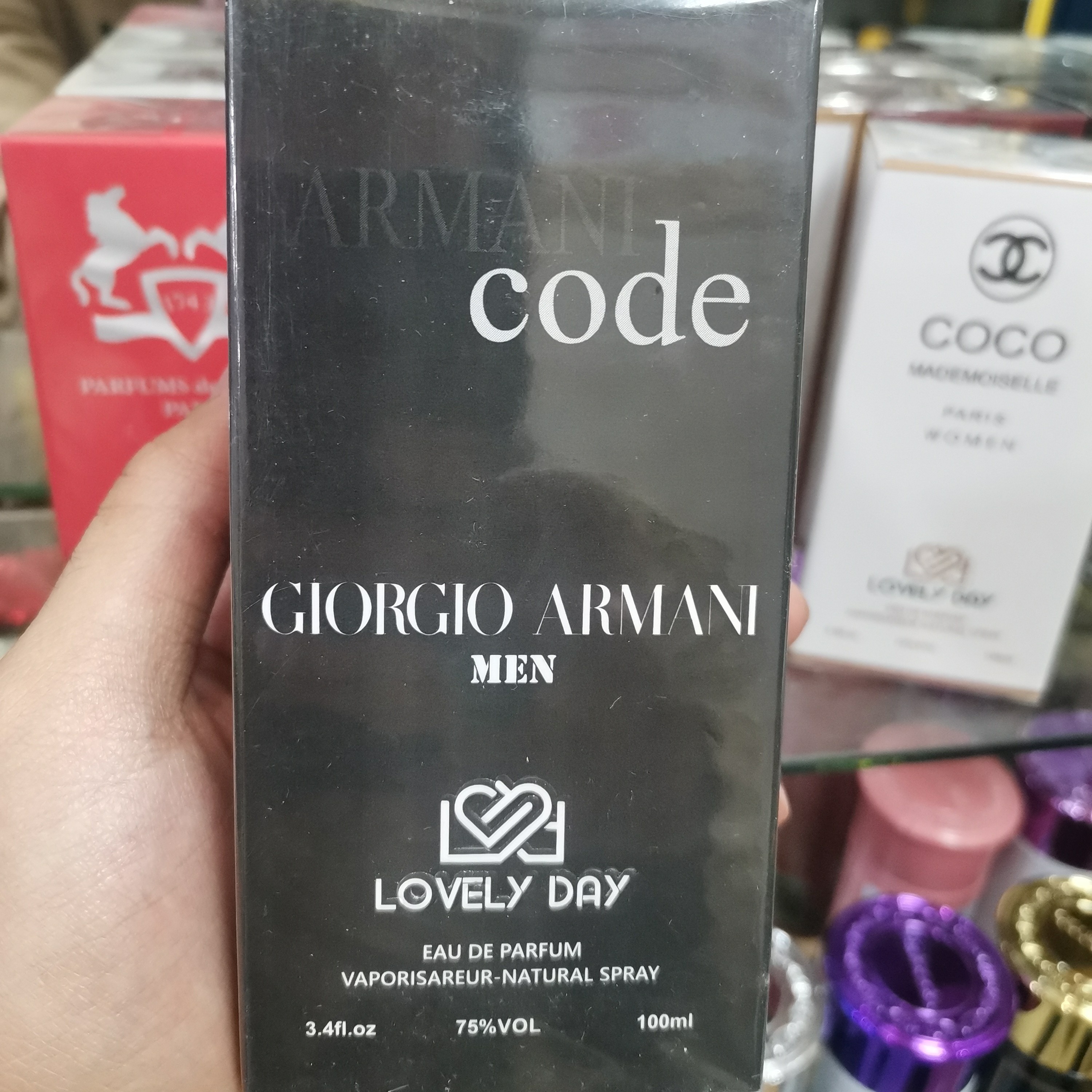 ادکلن جورجیو آرمانی کد اسانس فرانسوی 100 میل