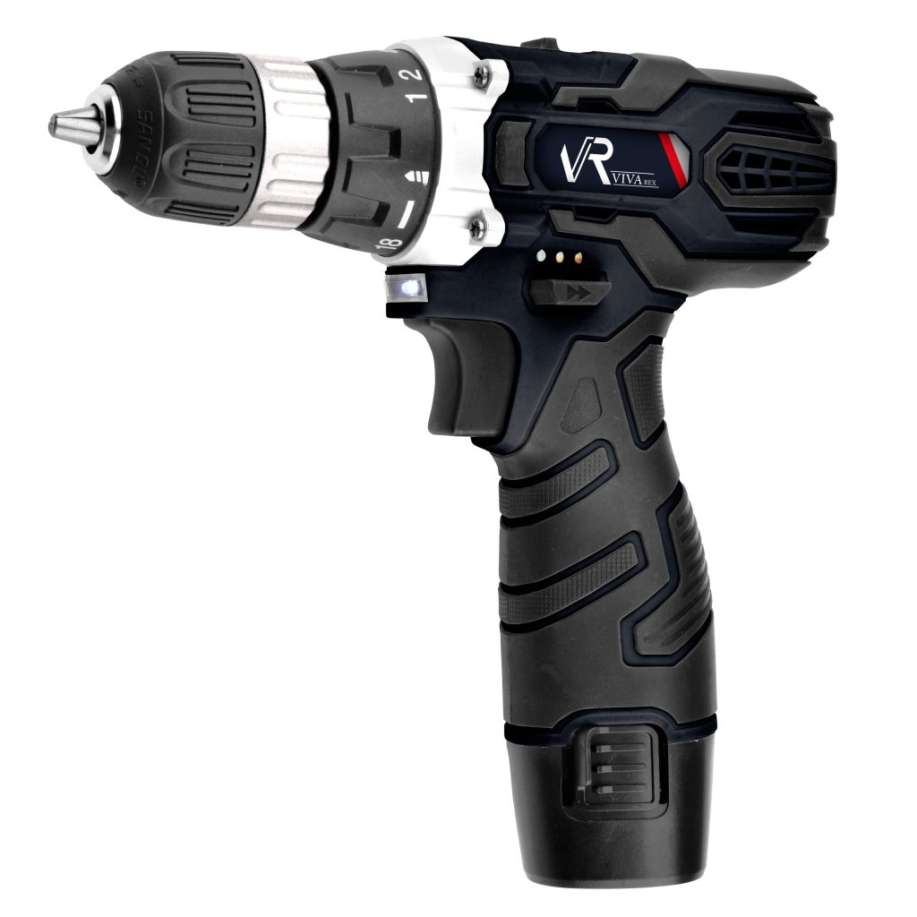دریل پیچ گوشتی شارژی 12 ولت ویوارکس مدل VR12V-1C