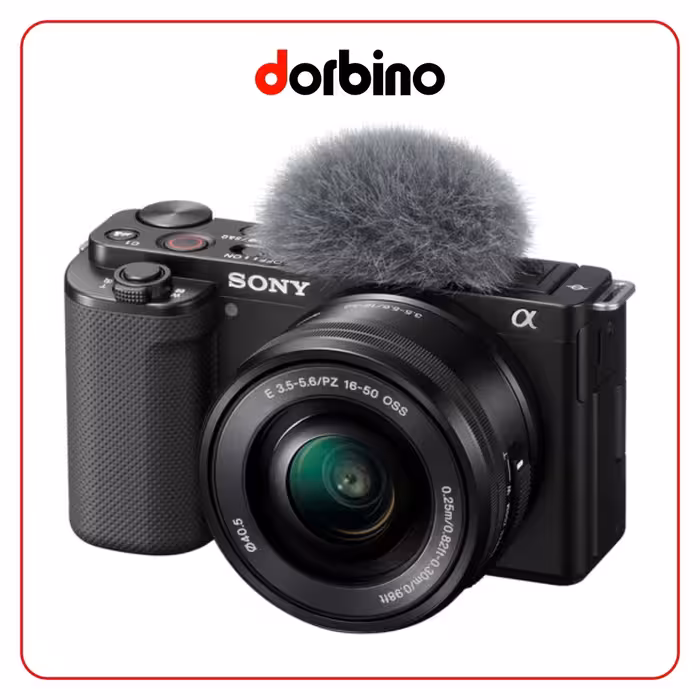 دوربین عکاسی سونی Sony ZV-E10 Mirrorless Camera kit 16-50mm - فروشگاه دوربین دوربینو