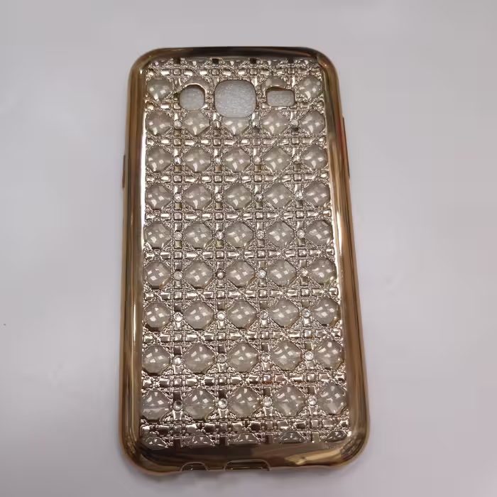 گارد گوشی  سامسونگ j5-2015 طرح حباب طلایی