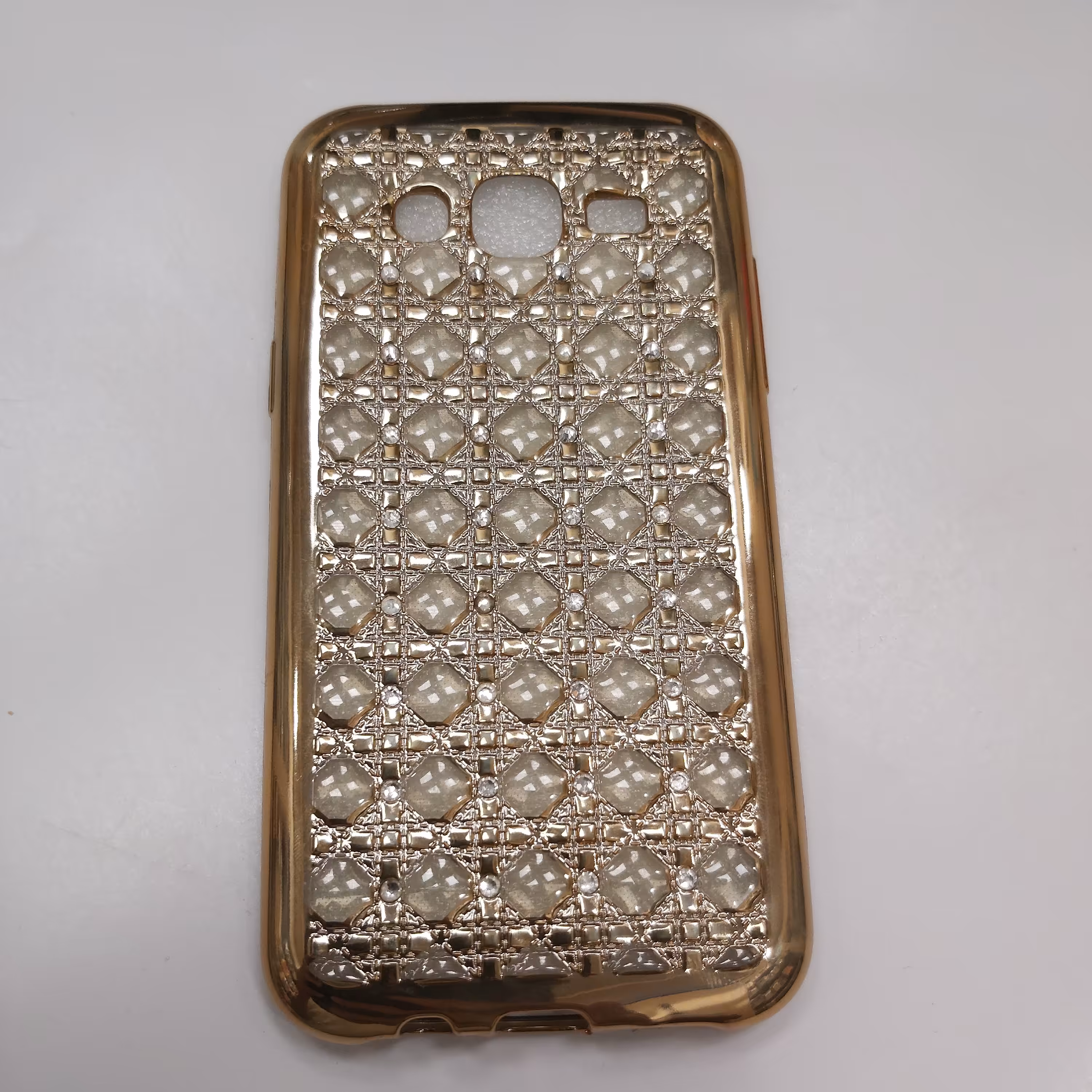 گارد گوشی  سامسونگ j5-2015 طرح حباب طلایی