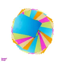 کاغذ رنگی A4 کپی مکس مدل S003 بسته 100 عددی