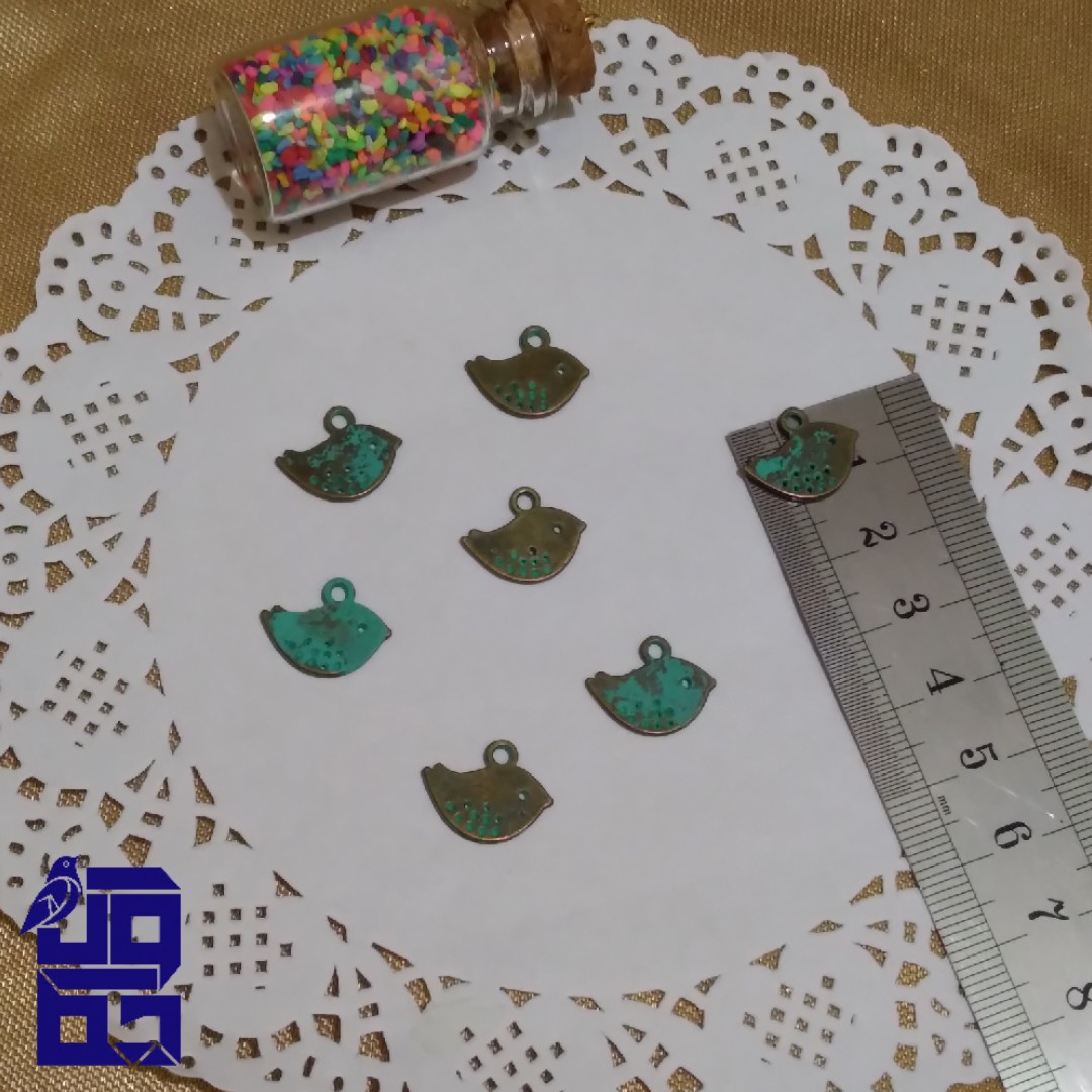 خرجکار آویز مدل جوجه پتینه بصورت پک 5 عددی