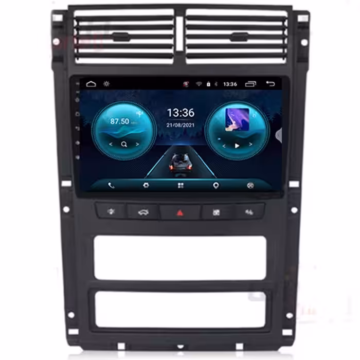 مانیتور خودرو ماشین فابریک پژو پارس  اندروید وینکا رم 2 حافظه 32 واقعی شرط تست نرم افزار cpu z با فریم اصلی