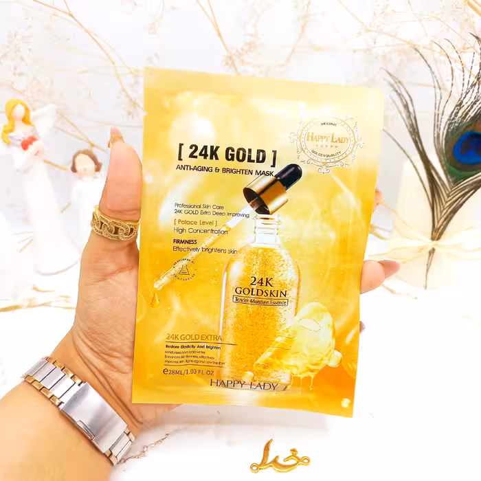 ماسک ورقه ای جوانساز طلا هپی لیدی