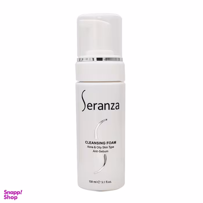 فوم شوینده صورت سرانزا مدل Anti Sebum حجم 150 میلی لیتر