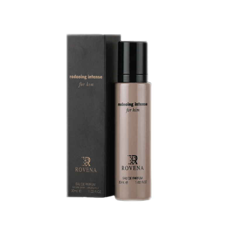 عطر ادکلن روونا رودینگ اینتنس نارسیس رودریگویز Rovena Rodeoing Intense for Him 30mil • خوش آرا