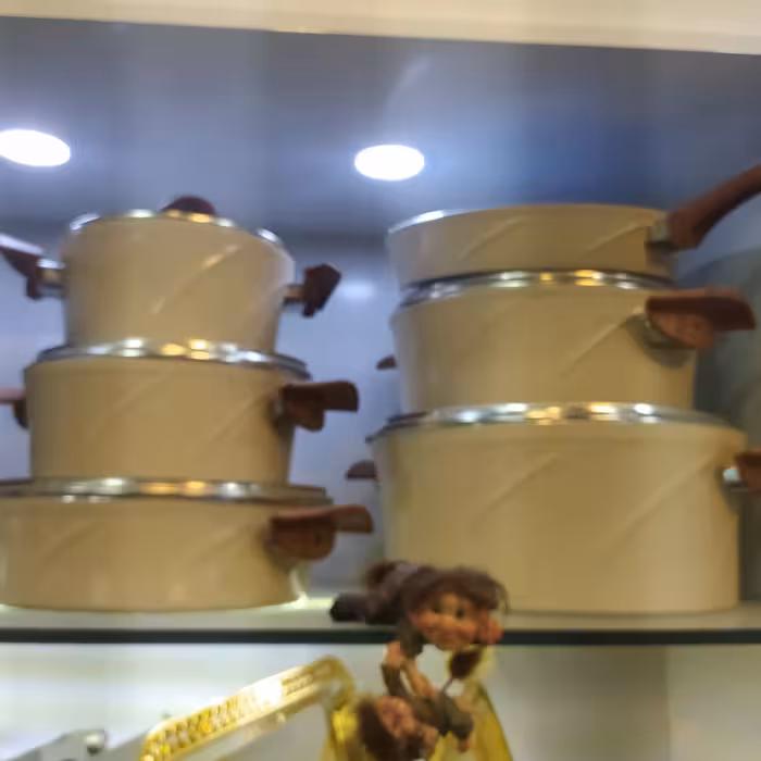 سرویس قابلمه  تمام گرانیت 13پارچه Bizim.   آلمانی اصل