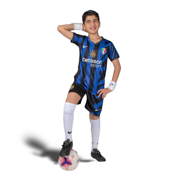 پیراهن و شورت بچه گانه اول اینترمیلان 2024/2025