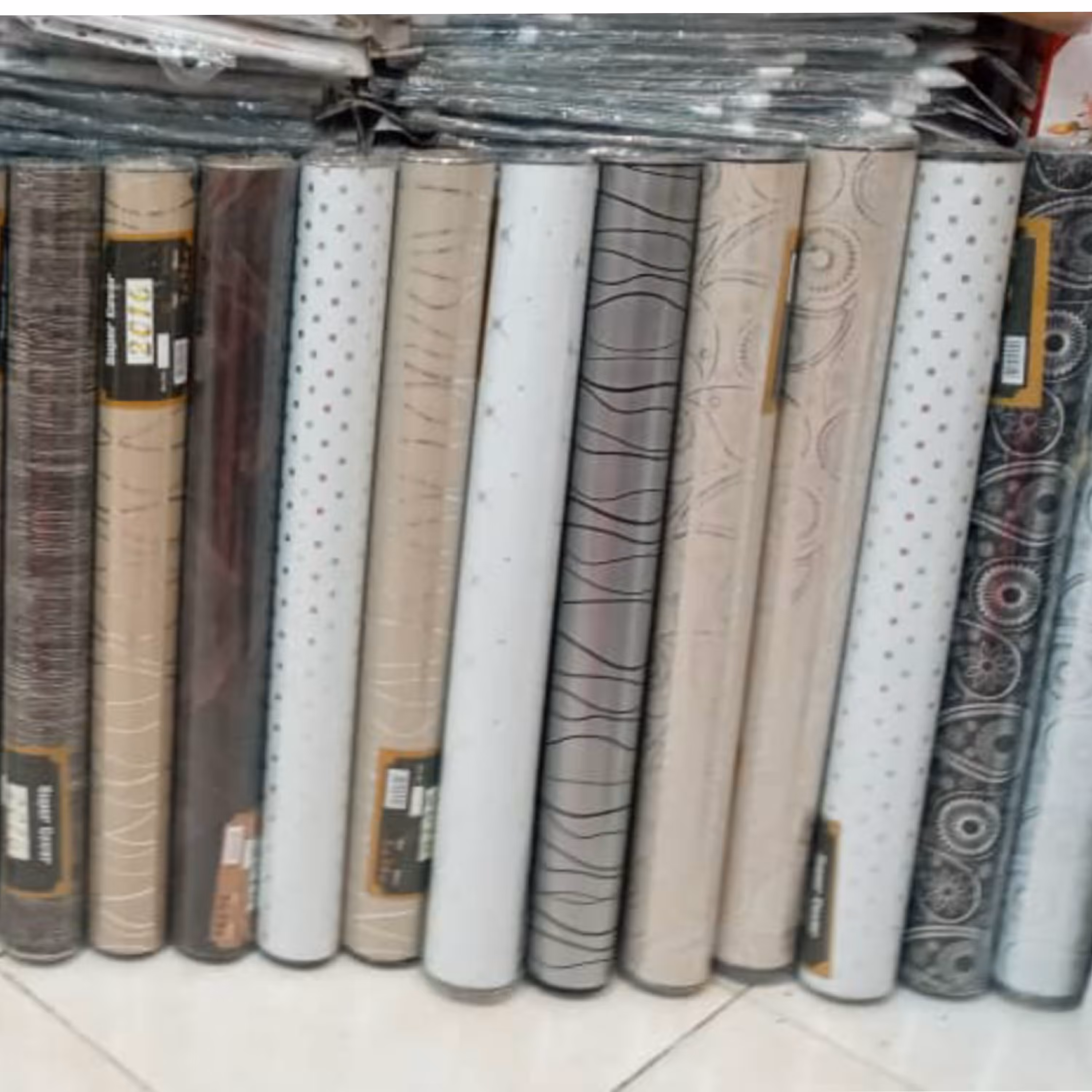 برچسب های گلاس ضد آب متری