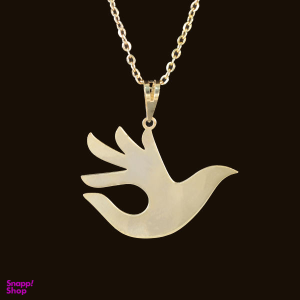 گردنبند طلا 18 عیار زنانه سانا گالری مدل پرنده کد D10547