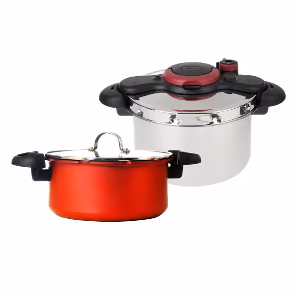 زودپز 7.5 لیتری تفال مدل TEFAL CLIPSO MINUT SET