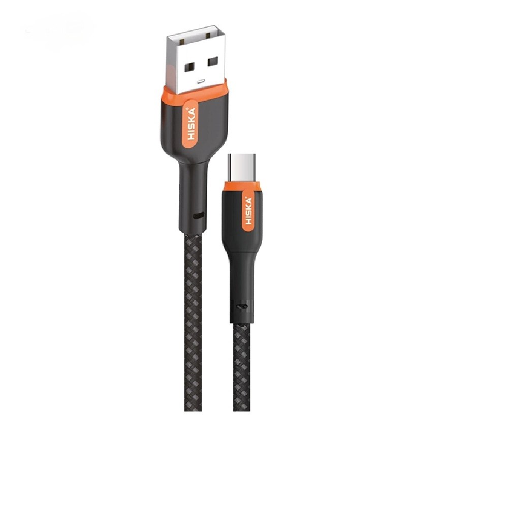 کابل شارژ برند هیسکا تایپ سی Hiska Type C cable