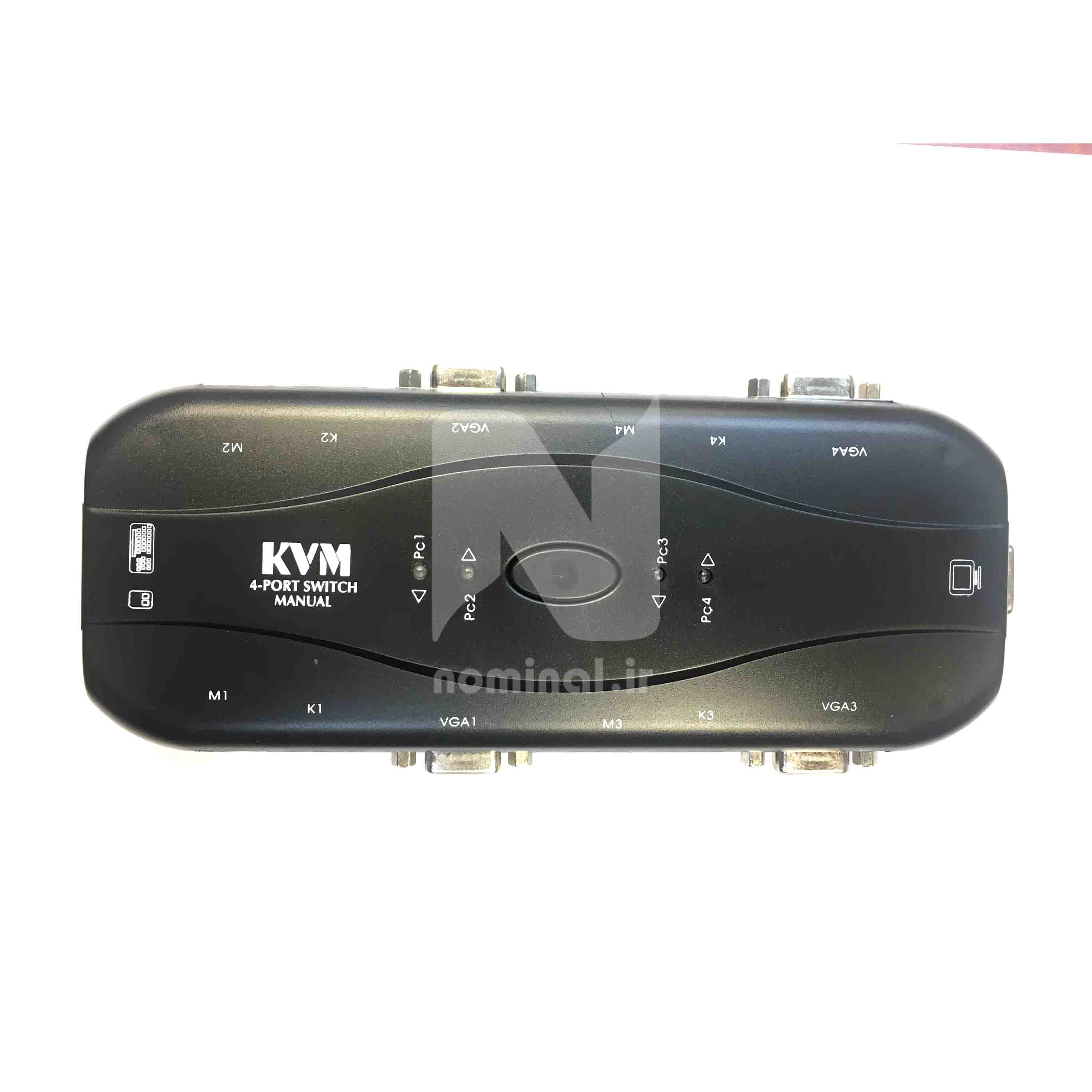 سوييچ KVM چهار پورت دستی (ps2)