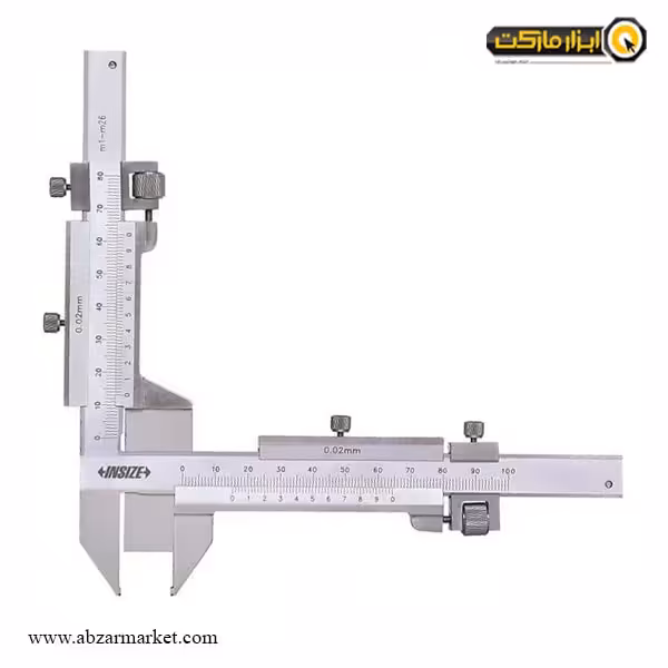 کولیس چرخ دنده ورنیه اینسایز M1-26 مدل 1281-M26A